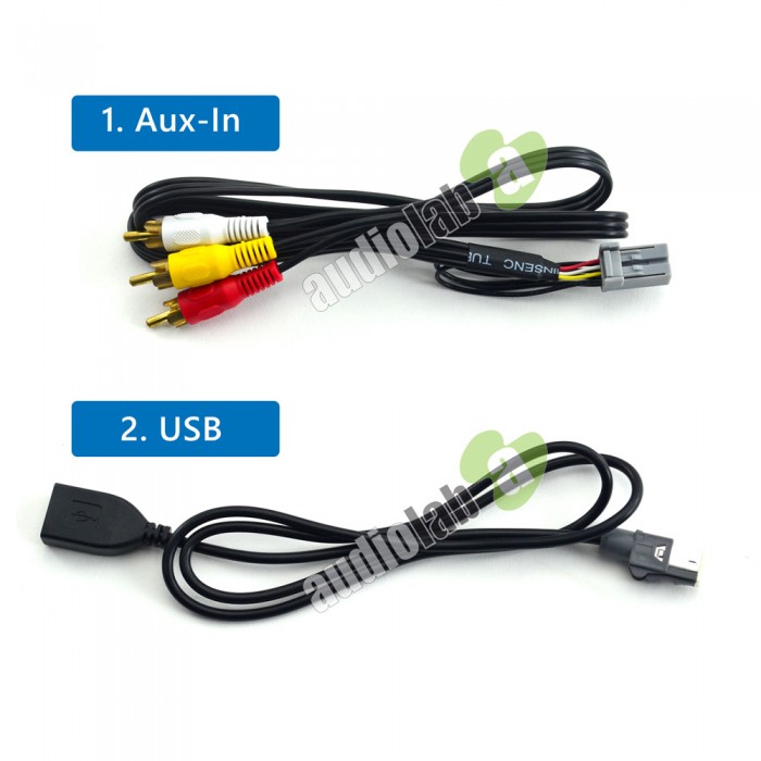 Auxillary Input Adapter for Toyota Aftermarket Head Units (AL-292)