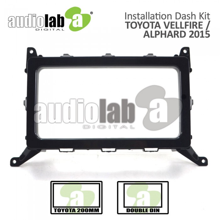 TOYOTA ALPHARD '15 / VELLFIRE ANH30  (D) AL-TO 104 Car Stereo Installation Dash Kit