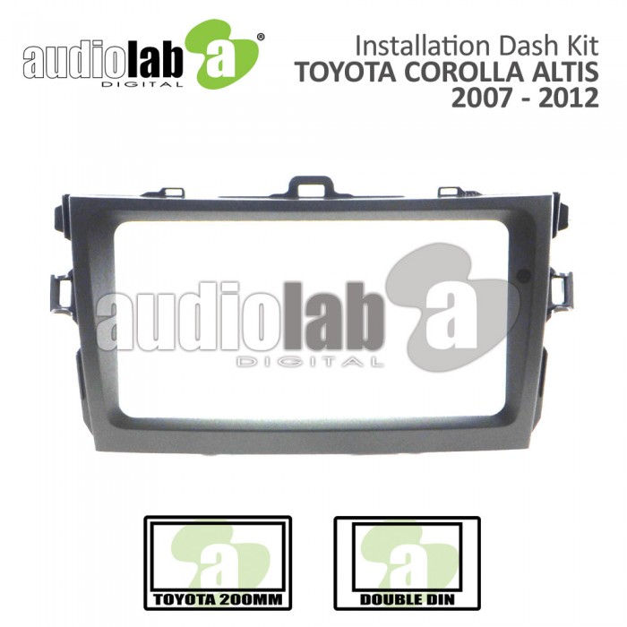 TOYOTA COROLLA ALTIS '07-'12 (C) AL-TO 095 Car Stereo Installation Dash Kit