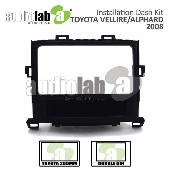 TOYOTA VELLFIRE / ALPHARD '08 (D) AL-TO 046 Car Stereo Installation Dash Kit